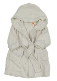 Bílý froté župan s kapucí John Lewis