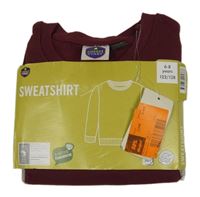 Nové - vínová mikina 