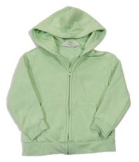 Zelená propínací mikina s kapucí H&M