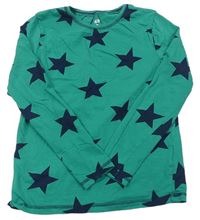 Zelené triko s hvězdami H&M