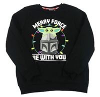 Černá mikina s Youdou - Star Wars