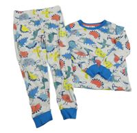 Světlešedé pyžamo s diny Mothercare
