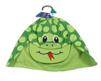 Nové - Zelená kšiltovka s ochranou krku - had Nutmeg