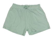 Mintové lehké kraťasy Kids