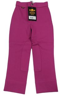 Nové - Fuchsiové jezdecké tregíny 