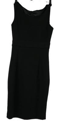 Dámské černé pouzdrové šaty 