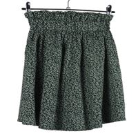 Dámská khaki kytičkovaná sukně Shein 