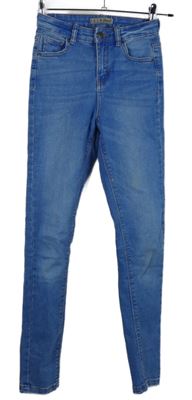 Dámské světlemodré skinny rifle Denim 