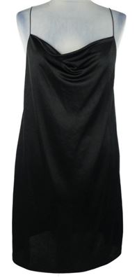 Nové - Dámské černé šaty s vodou Zara 