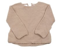 Světlerůžový svetr s kapsami Zara