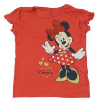 Jahodové tričko s Minnie Disney