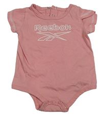 Růžové body s logem zn. Reebok 