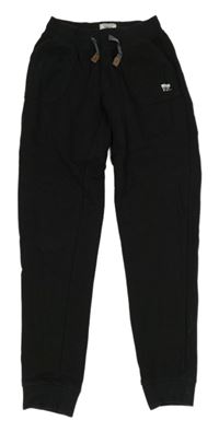 Černé cuff tepláky Pepperts