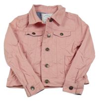 Růžová riflová bunda Fat Face