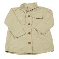 Béžová manšestrová košilová bunda Disney