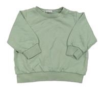 Zelenošedá mikina H&M