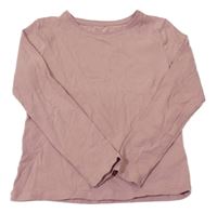 Starorůžové triko H&M