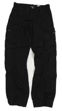 Černé cargo cuff rifle zn. YOUNG IDOLS