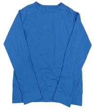 Modré thermo triko crivit