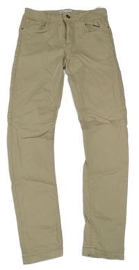 Béžové skinny rifle ZARA