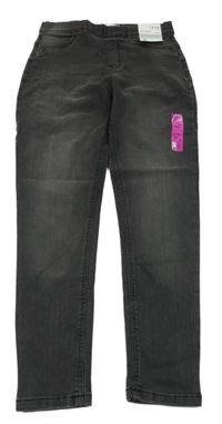 Nové - tmavošedé riflové džegíny Denim Co.