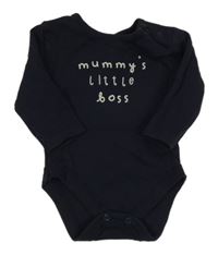 Tmavomodré body s nápisy George