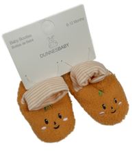 Nové - oranžové huňaté bačkory - dýně St. Bernard vel. 16-18