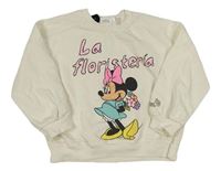 Smetanová mikina s Minnie Zara