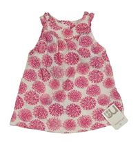 Bílý vzorovaný top Mothercare