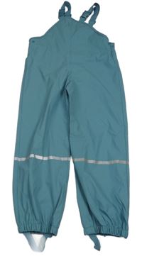 Modrošedé nepromokavé laclové kalhoty Lupilu