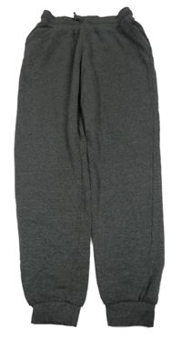 Tmavošedé melírované tepláky Primark