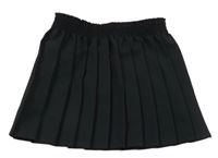 Černá skládaná sukně