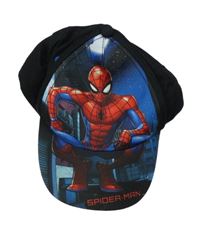 Černá kšiltovka se Spidermanem