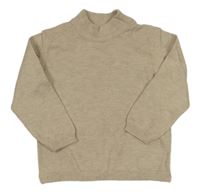 Světlebéžový lehký svetr Zara