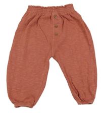Starorůžové tepláky s knoflíky M&S