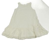 Bílé krajkové šaty H&M