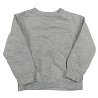 Světlešedá mikina Sinsay