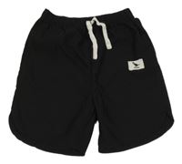 Černé kraťasy s dinem Shein