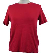 Dámské tmavorůžové tričko M&S