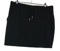 Dámská černá tepláková sukně Shein 