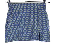 Dámská modro-béžovo-červená vzorovaná sukně Pull&Bear 