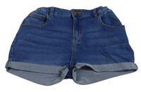 Modré riflové kraťasy Denim Co.