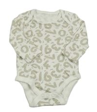 Bílé body s čísly 