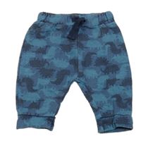 Modré tepláky s dinosaury Matalan