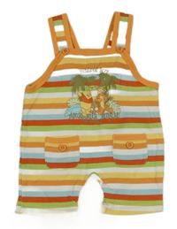 Pruhované kraťasy s laclem C&A