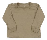 Světlehnědé triko C&A