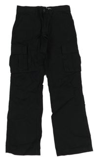 Nové - Černé rifle s kapsami 