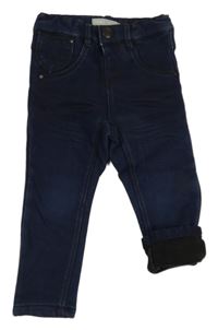 Tmavomodré thermo skinny rifle Name it