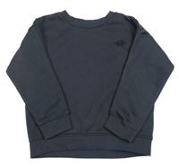 Tmavošedá mikina s výšivkou Primark