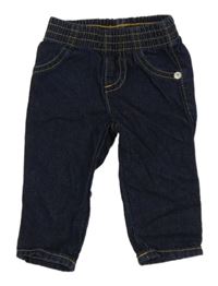 Tmavomodré rifle Benetton